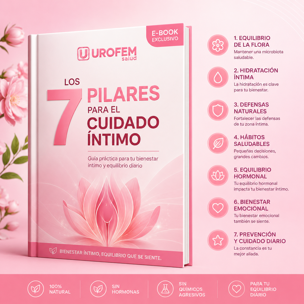Los 7 pilares para el cuidado íntimo
