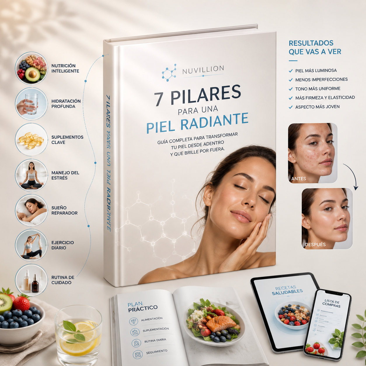 Los 7 pilares para una piel radiante