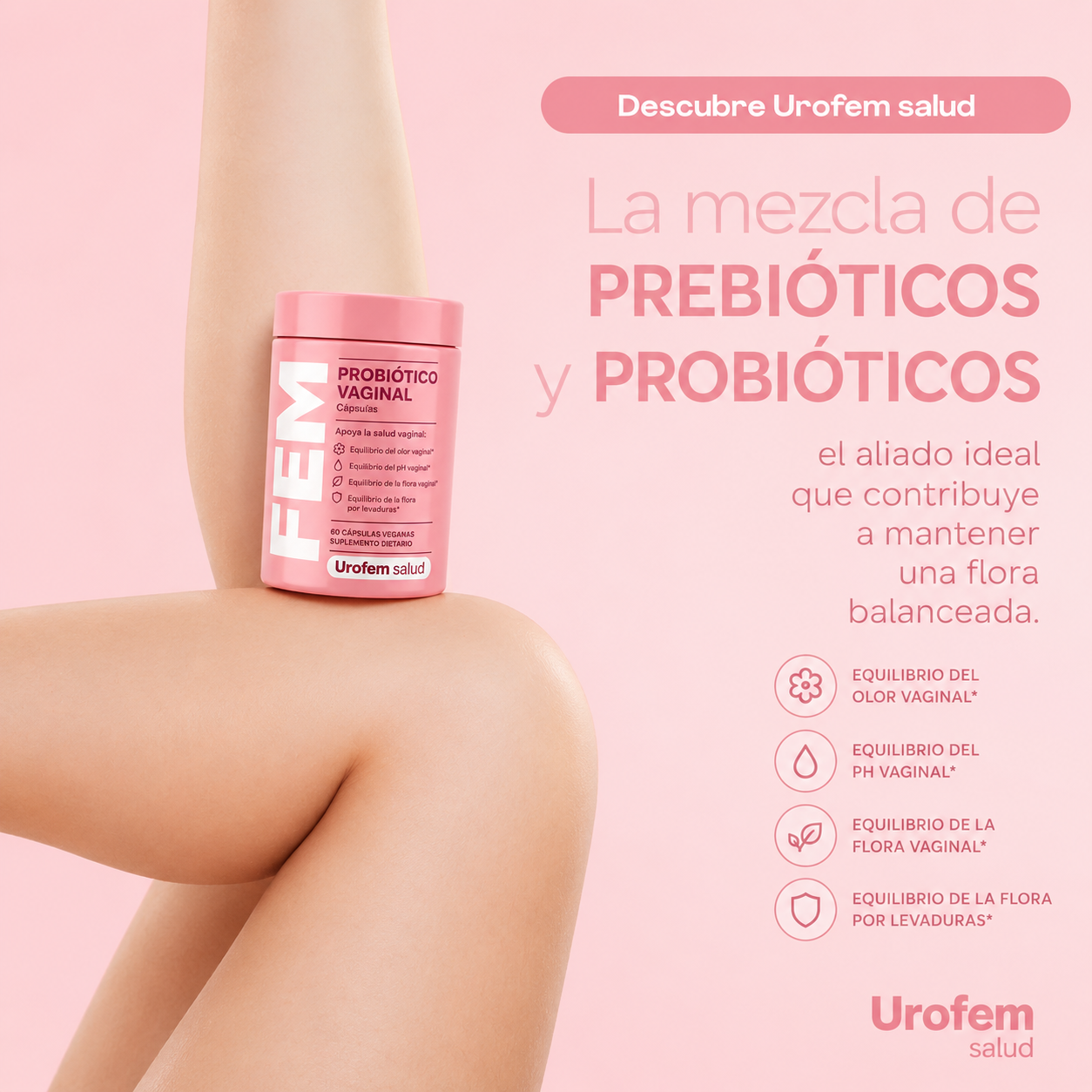 Urofem Salud - Probiótico Vaginal